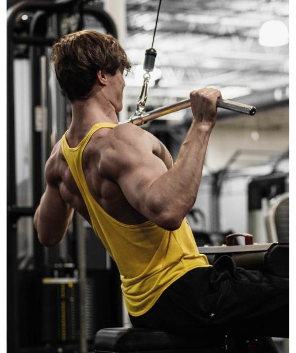 Panske Tielko Gymshark GS x David Laid Stringer Žlté | NC7691523
